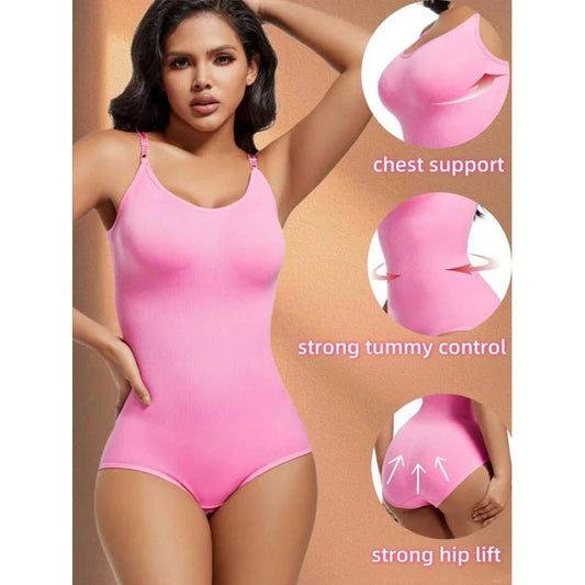 Body moldeador sin mangas con cuello en V para mujer, ropa moldeadora con Control de barriga, 1 ud. - lobbol
