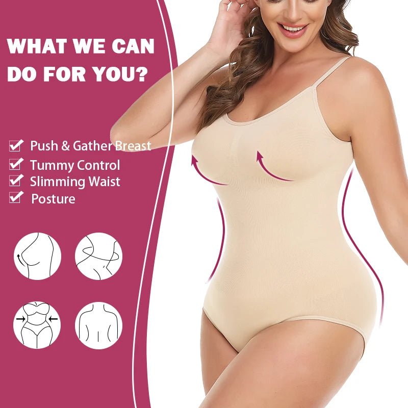 Body para esculpir para mujer, de cuerpo completo moldeador, entrenador de cintura adelgazante, corsé, camisola, ropa interior moldeadora, leotardos - lobbol