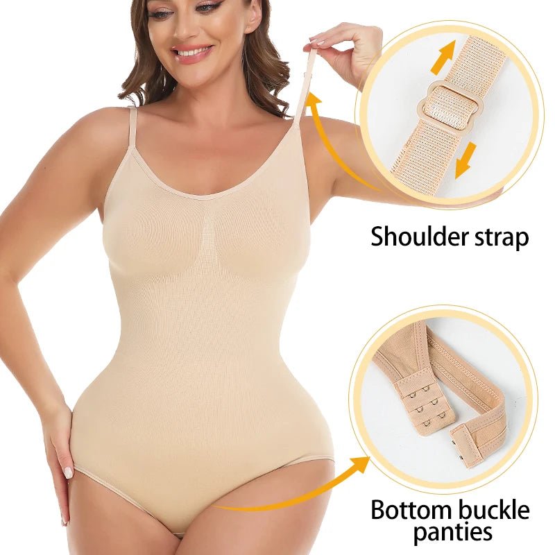 Body para esculpir para mujer, de cuerpo completo moldeador, entrenador de cintura adelgazante, corsé, camisola, ropa interior moldeadora, leotardos - lobbol