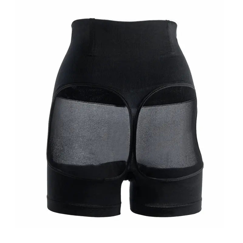 Bragas de Control moldeador de cintura alta para mujer, ropa moldeadora de glúteos, pantalones cortos ajustados sexis para mostrar glúteos, ropa interior Sexy, moldeador de cuerpo adelgazante - lobbol