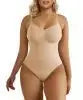 Hot Selling Breathable Firm Control Bodysuit XS 3XL Back Belly Knitted Fabric Waist Shaper Spandex/Nylon Wholesale - lobbol