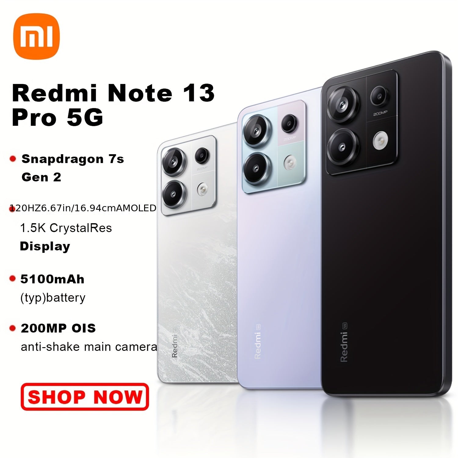 Redmi Note 13 Pro 5G 8+256G/ 12+512G - lobbol