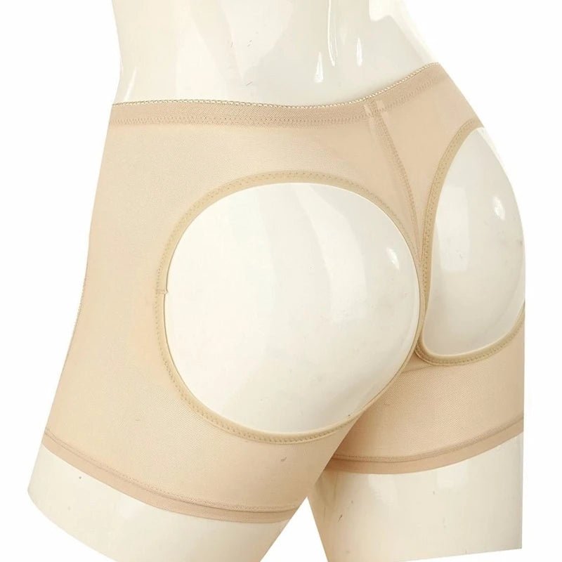 Ropa moldeadora de cadera para mujer, bragas levantadoras de glúteos con Control de barriga, moldeador de cuerpo hueco, ropa interior ajustada y adelgazante de cintura alta - lobbol