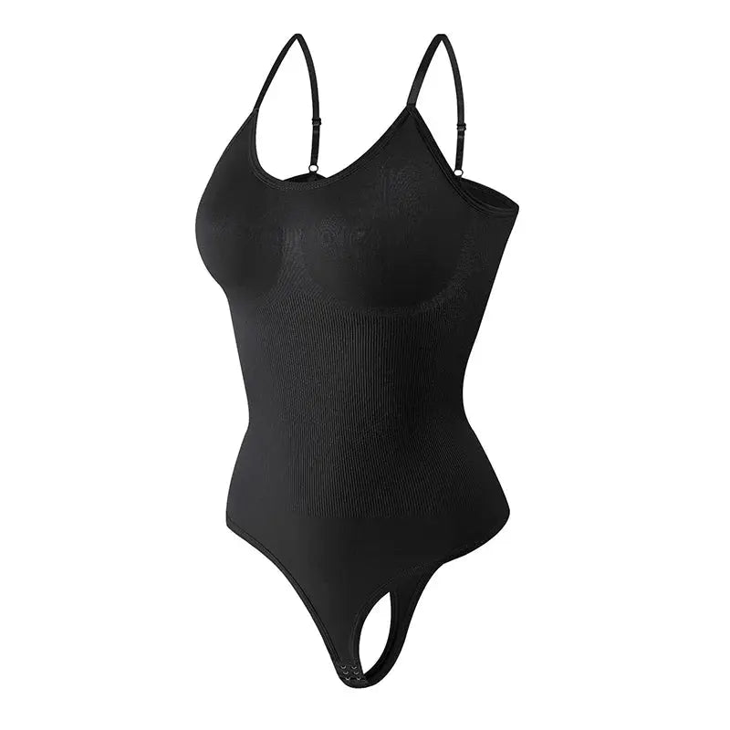 Shapewear Body Tanga Fajas Colombianas Body Shaper mujeres sin costuras Control de barriga adelgazante vaina vientre plano para ropa interior - lobbol