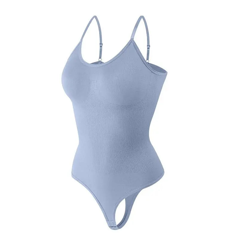 Shapewear Body Tanga Fajas Colombianas Body Shaper mujeres sin costuras Control de barriga adelgazante vaina vientre plano para ropa interior - lobbol