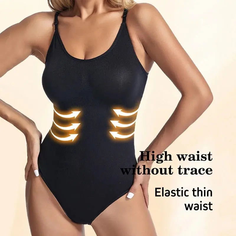 Shapewear Body Tanga Fajas Colombianas Body Shaper mujeres sin costuras Control de barriga adelgazante vaina vientre plano para ropa interior - lobbol
