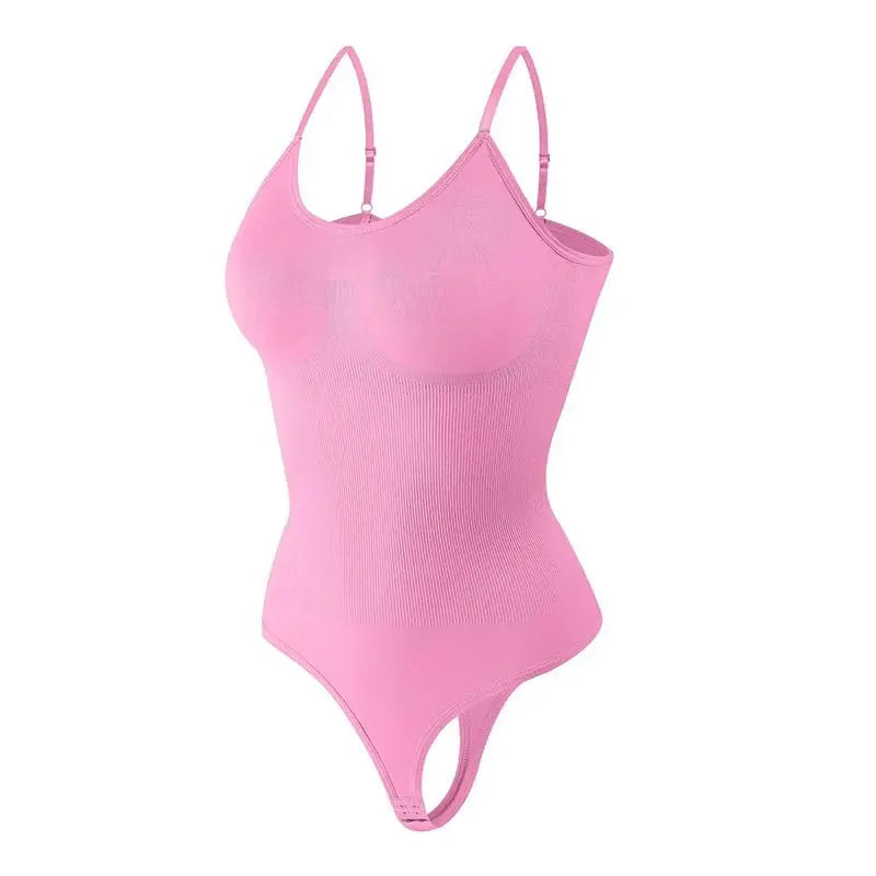 Shapewear Body Tanga Fajas Colombianas Body Shaper mujeres sin costuras Control de barriga adelgazante vaina vientre plano para ropa interior - lobbol