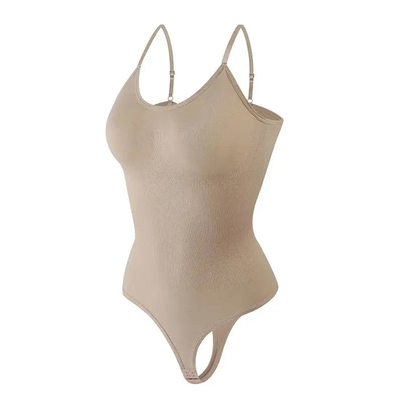 Shapewear Body Tanga Fajas Colombianas Body Shaper mujeres sin costuras Control de barriga adelgazante vaina vientre plano para ropa interior - lobbol