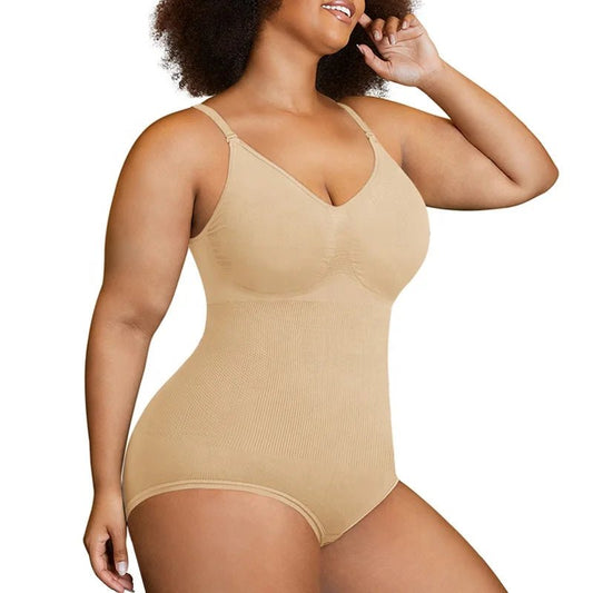 Slimming Colombianas Shapewear for Women Seamless Body Shaper Tummy Control Bodysuits Plus Size Shapers - lobbol