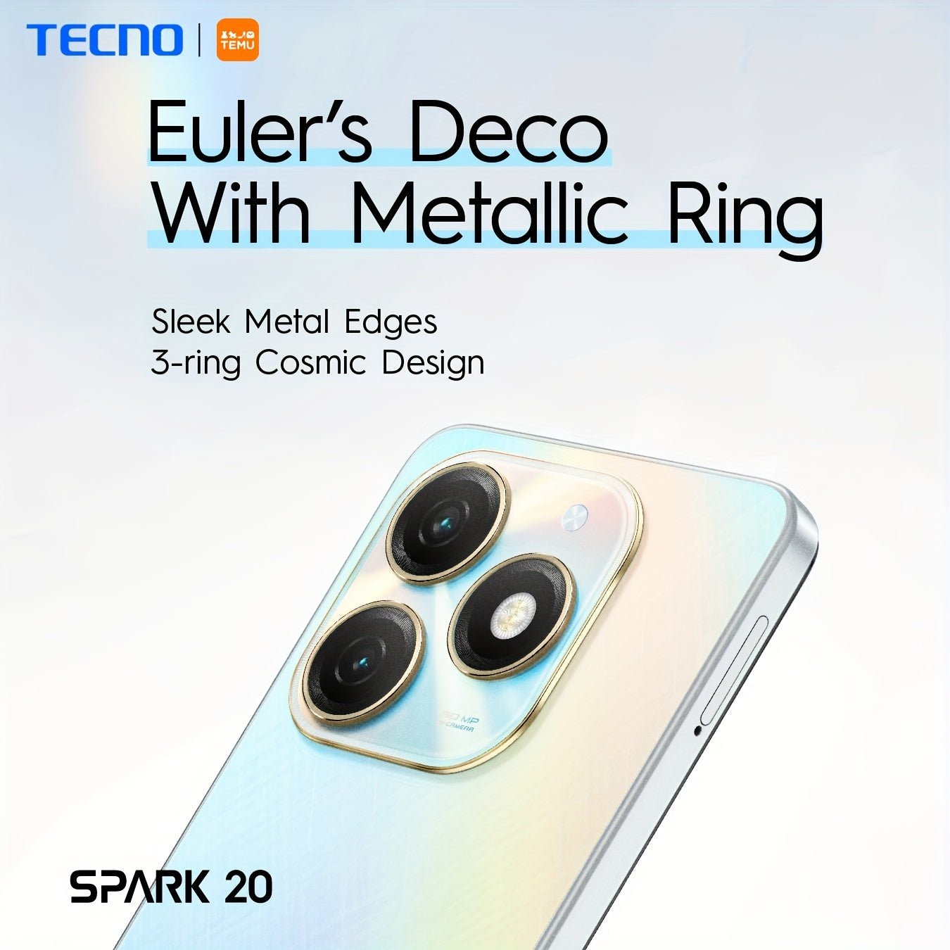 TECNO Spark 20 4G Smartphone 256 GB Gran ROM 8GB Gran RAM - lobbol