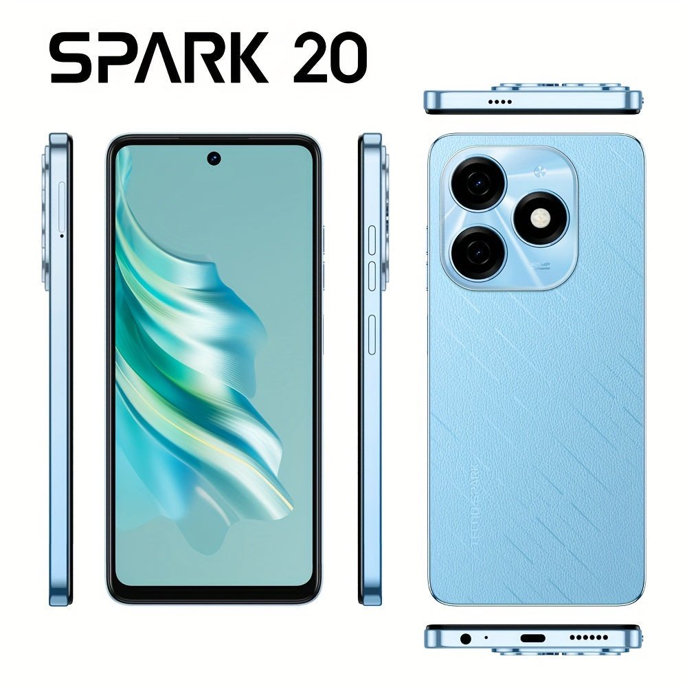 TECNO Spark 20 4G Smartphone 256 GB Gran ROM 8GB Gran RAM - lobbol