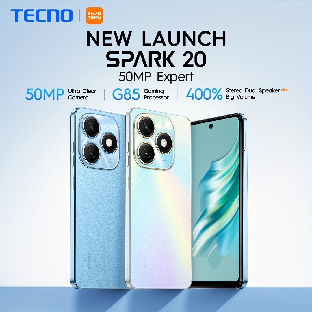 TECNO Spark 20 4G Smartphone 256 GB Gran ROM 8GB Gran RAM - lobbol