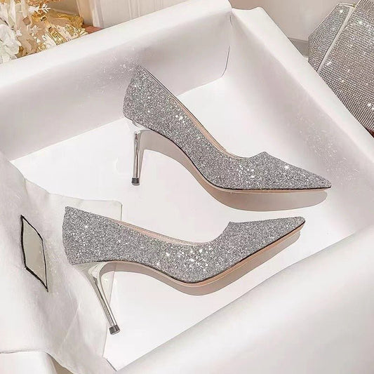 Zapatillas con Tacón Alto para Boda - lobbol